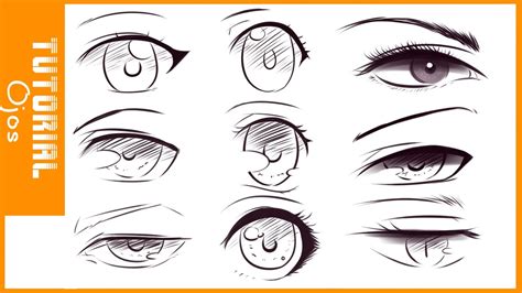 Como Dibujar Ojos Anime Hombre