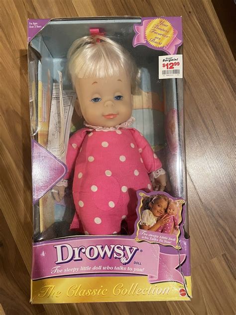 Drowsy Doll Baby Mattel Classic Collection New In Box 2000 She Talks