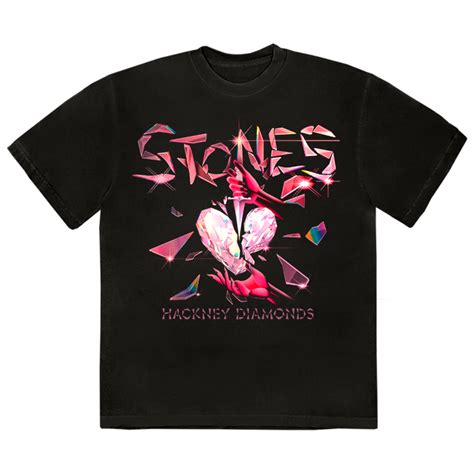 Hackney Diamonds Hearts Us Exclusive T Shirt The Rolling Stones