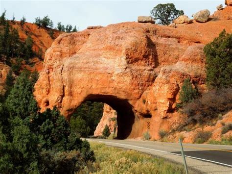 Utah Scenic Highway 12 Red Canyon Tunnel Picture Of Red Canyon