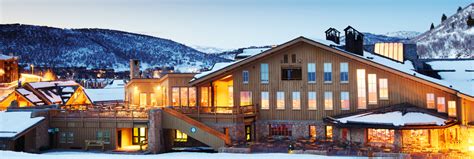 Snow Park Lodge Meetings And Events Deer Valley Ut