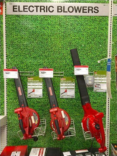 Craftsman Electric Leaf Blower Trays Fixtures Close Up
