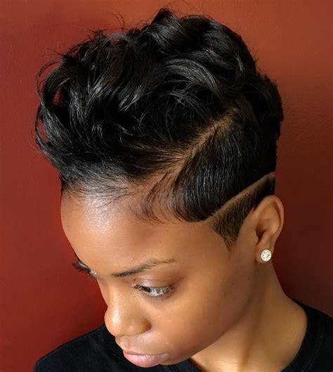 Short Sassy Haircuts For Black Women
