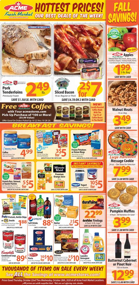 Acme Fresh Market Current Weekly Ad 1022 10282020 Frequent