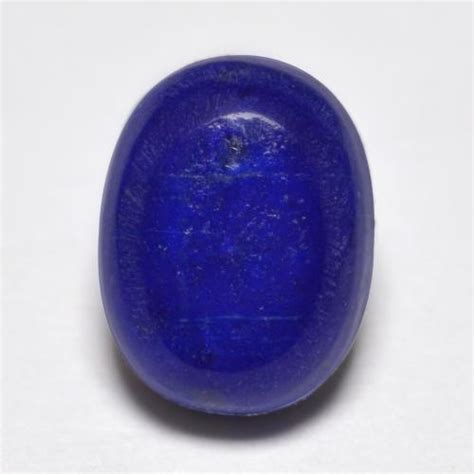 11 Carat Intense Navy Blue Lapis Lazuli Gem From Afghanistan