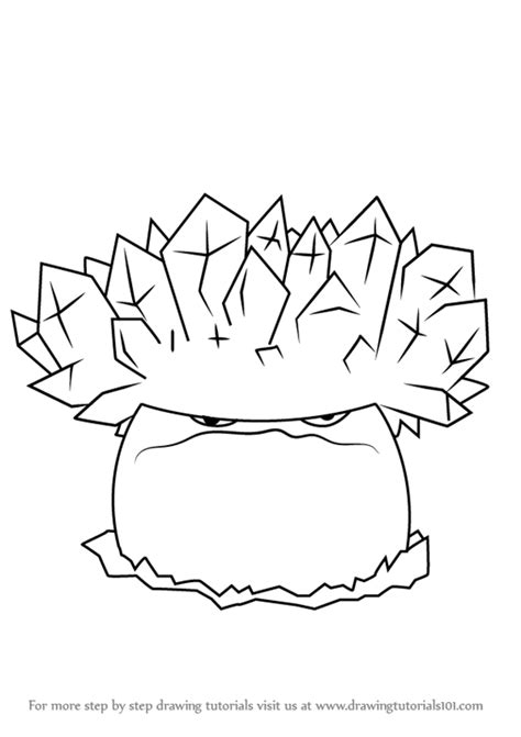 Giant wall nut coloring page free plants vs zombies coloring. Learn How to Draw Ice-shroom from Plants vs. Zombies ...