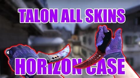 Talon Knife Horizon Case Csgo Showcase Youtube