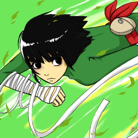 At first masashi designed lee to symbol. Rock Lee by RiceKappa on Newgrounds