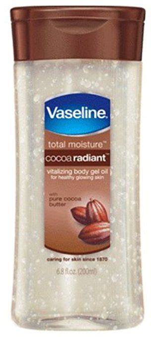 Vaseline Intensive Care Cocoa Radiant Body Gel Oil 68 Ounce Body Gel Vaseline Cocoa Butter