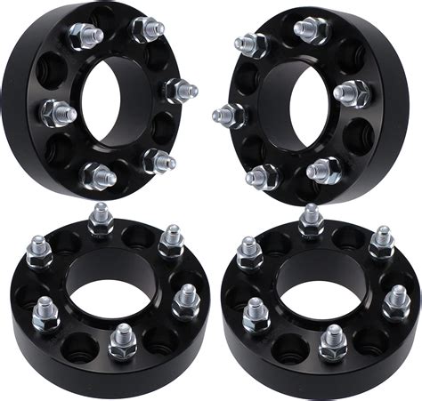 4pc 2 50mm Hubcentric 6x55 Wheel Spacers Fits Chevy