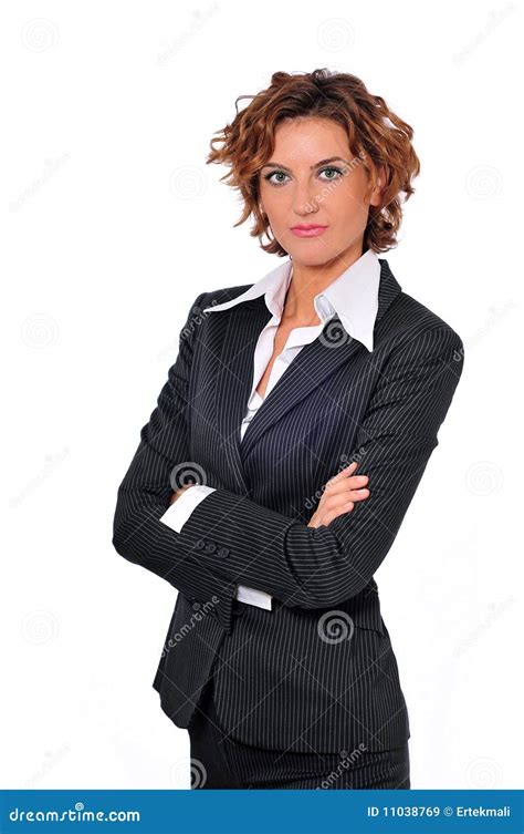 Assertive Business Woman Stock Image Image Of Alone 11038769