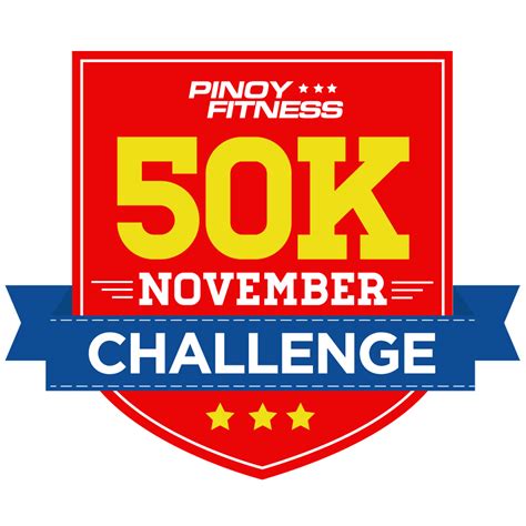 Pinoy Fitness Virtual 50k November Challenge Pinoy Fitness