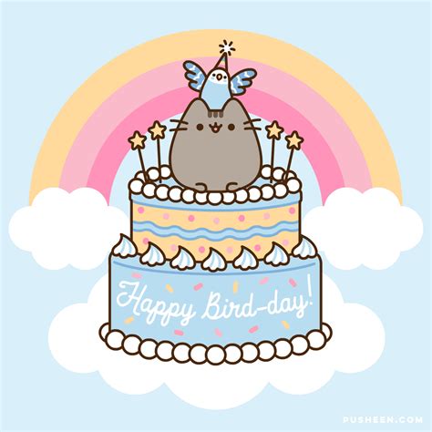 Happy Birthday Pusheen  Ph