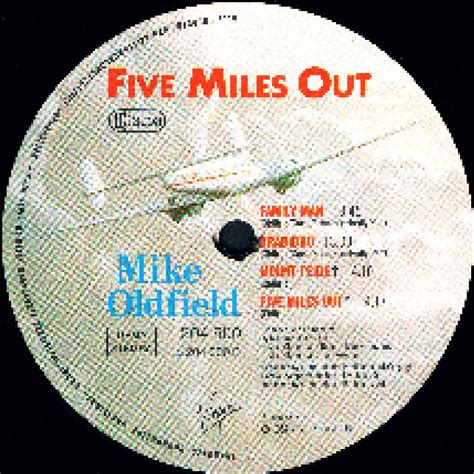 Five Miles Out Lp 1982 Gatefold Von Mike Oldfield