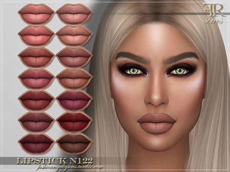 The Sims Resource Lipstick N122