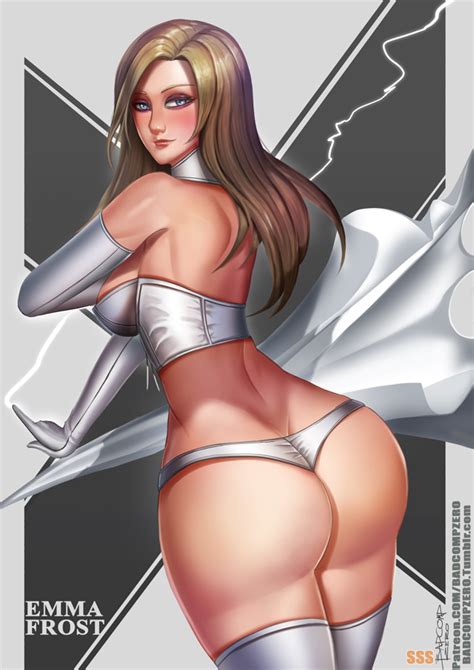 Emma Frost By Badcompz Hentai Foundry