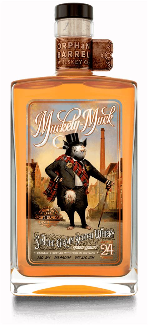 Orphan Barrel Muckety Muck 26 Years Old Single Grain Scotch Whisky 750 Ml Glendale Liquor Store