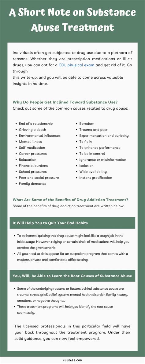 Ppt A Short Note On Substance Abuse Treatment Powerpoint Presentation