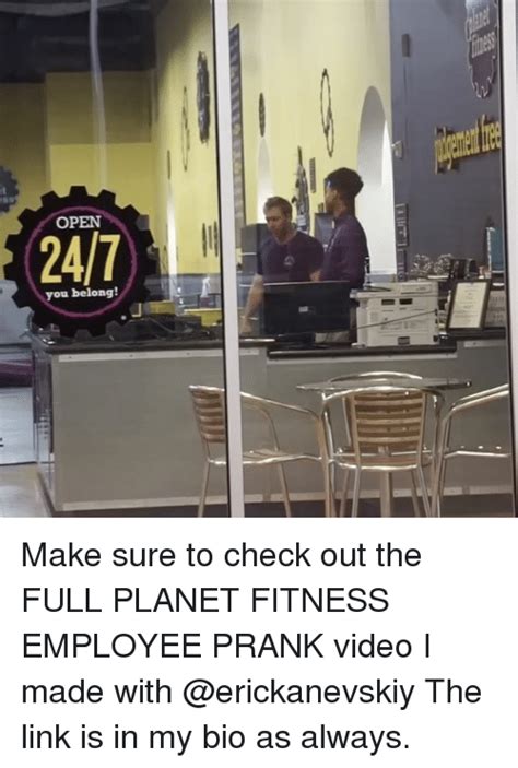 Planet Fitness Employee Prank 577 Views 66 Kanevsky Fit V Subscribed