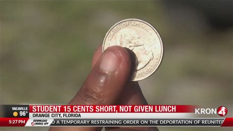 Mom Says Daughter Denied Lunch At Florida High School Over 15 Cents