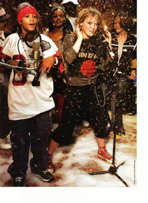 Hilary Duff Romeo Teen Magazine Pinup Clipping In The Snow Teen Stars