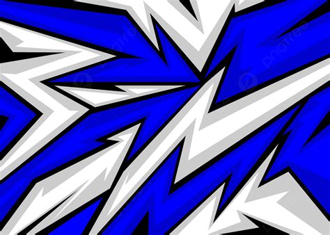 Racing Background Abstract Stripes With Blue Black And White Free