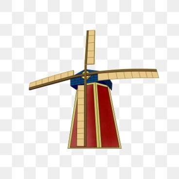 Windmil PNG Transparent Windmill Windmill Clipart Cartoon Windmill