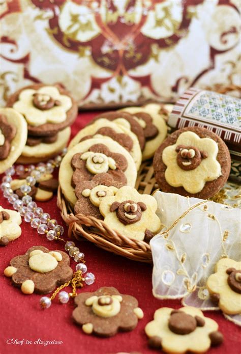 It can be rolled and sliced for icebox cookies or rolled and cut into shapes. Sheep cookies | No dairy recipes, Xmas cookies, Middle ...