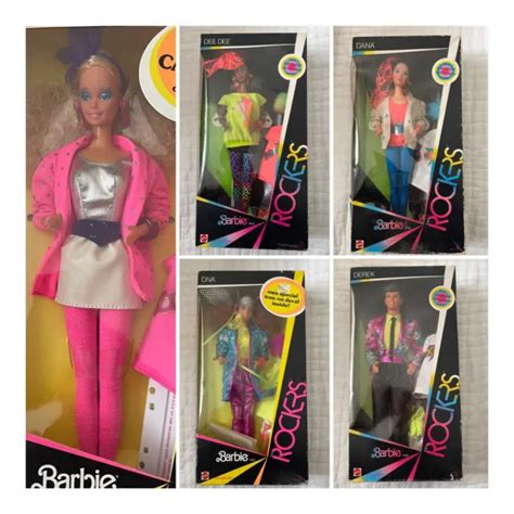 Barbie Derek Dana Diva Dee Dee The Rockers Mattel Vintage