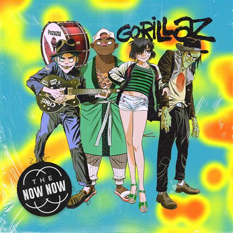 I Redesigned The Cover For The Now Now Rgorillaz