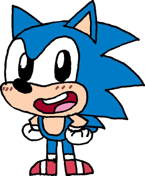 Classic Sonic Chibi Tiny Tales Style By Toontrev On Deviantart