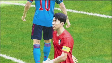 Football Highlights Korea Vs Japan Pes Youtube