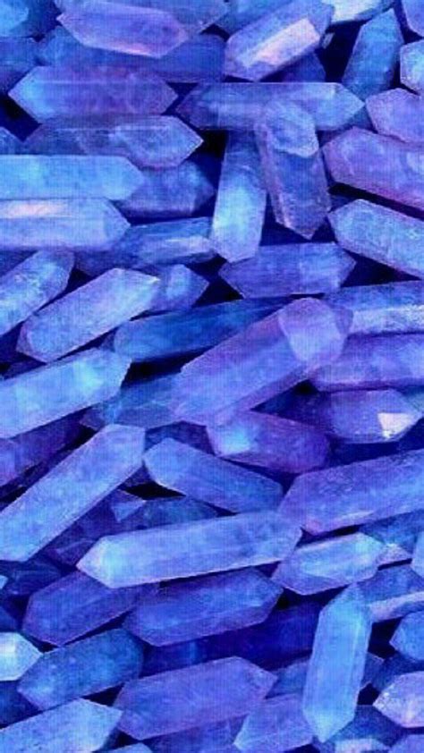 Purple Neon Crystal Stone Wallpapers Wallpaper Cave