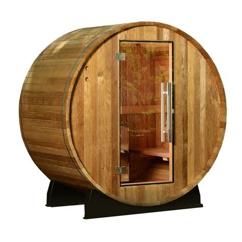 Almost Heaven Salem 2 Person Classic Barrel Sauna 6x4 Ft Select Saunas