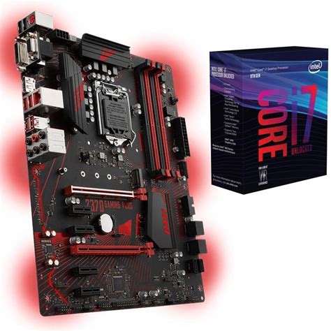 Bundle Deal Intel I7 8700k Msi Z370 Gaming Plus Atx Motherboard