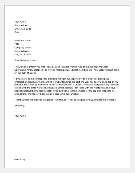 With the above template in mind, let's take a look at a few sample resignation letters for different positions, each of them taking a slightly different but i would like to inform you that i am resigning from my position as data analyst for company a, effective january 3. Resignation Letter Due To Health Reasons For Your Needs ...
