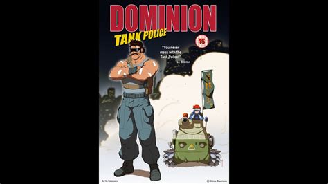 Dominion Tank Police English Graphic Novel Manga Dark Horse Masamune