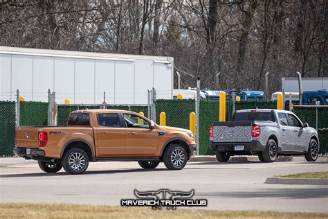 Spotted Maverick Vs Ranger Size Comparison Mavericktruckclub 2022