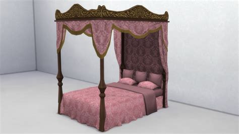 This canopy bed is made of metal, very sturdy.it comes with two sturdy and sophisticated modern meets medieval influences with this striking canopy bed—the perfect addition to any bedroom, no. Mod The Sims - French Canopy Bed
