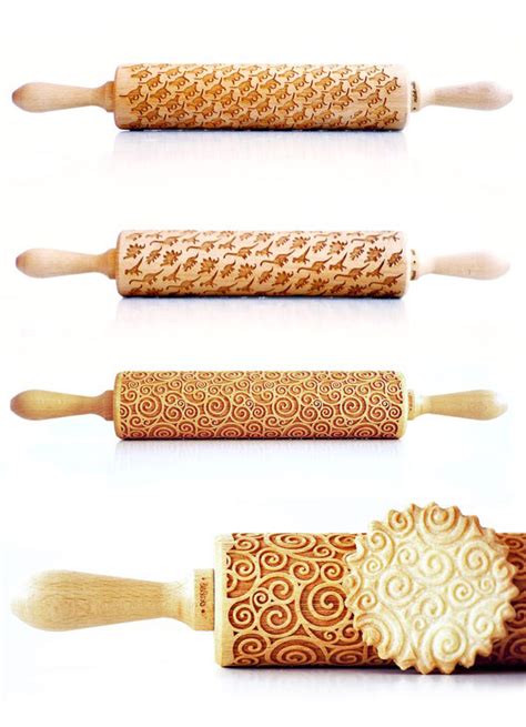 Patterned Rolling Pins Interior Design Ideas