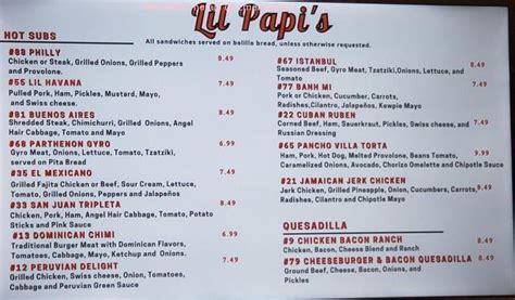 Online Menu Of Lil Papis International Deli Restaurant Concord North