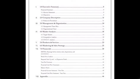 Your time will be very well spent drawing up a detailed table of contents for the plan prior to any writing. Coffee shop business plan example table of contents ...
