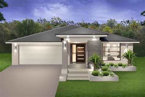 Image Result For Modern Single Storey House Design Grey Brick House