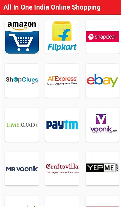 Gone are the days when we had to visit the mall and spend an entire day to check which brand store has got what deals just to a pair of clothes or shoes. All In One Online Shopping Apps India for Android - APK ...