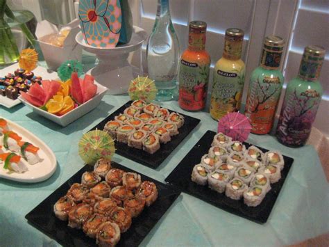 By early, i mean at least 30 minutes early, as it is not unusual for japanese customers to arrive 15 or more minutes before the designated start time. Creative Party Ideas by Cheryl: Japanese Sushi Party ...