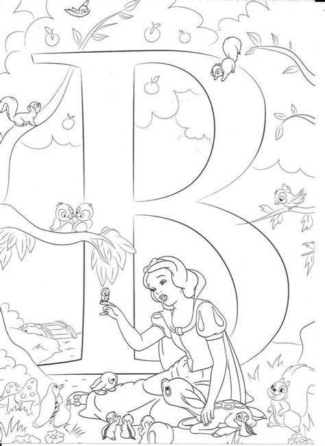 Girls are going to love coloring these super cute and simple disney princess alphabet coloring pages. Pin by priscilla sherlock on abc princess | Abc coloring ...