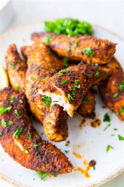 Air Fryer Chicken Tenders No Breading Everyday Family Cooking
