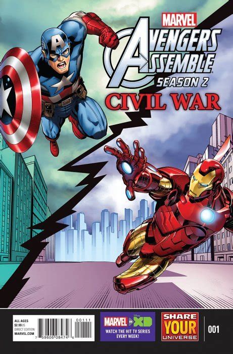Marvel Universe Avengers Assemble Season 2 Civil War 1 Marvel