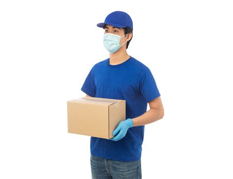 Asian Delivery Man Png File 8477125 Png