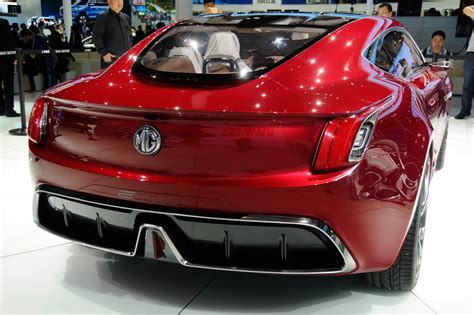 all electric mg e motion concept is supercar for millennials car magazine